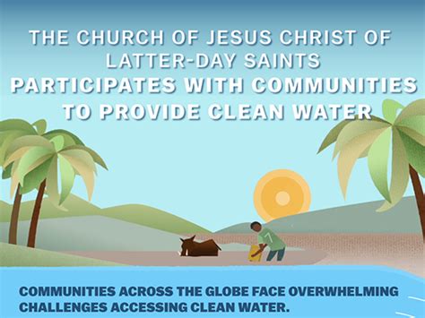 LDS Charities Clean Water Program .